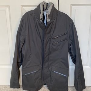 Lululemon Gray Commuter Jacket with detachable lining